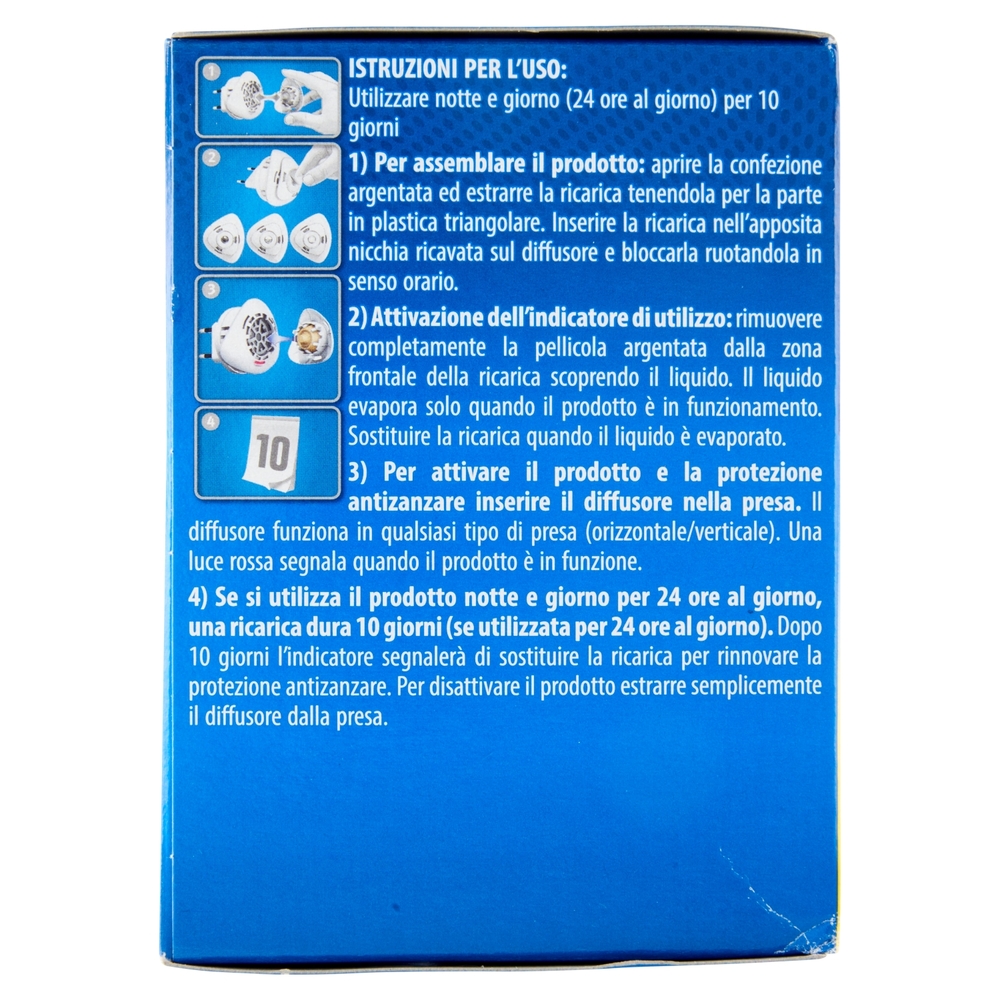 Raid Night & Day Trio, Repellente antizanzare Base e Ricarica con Sabbia Compressa